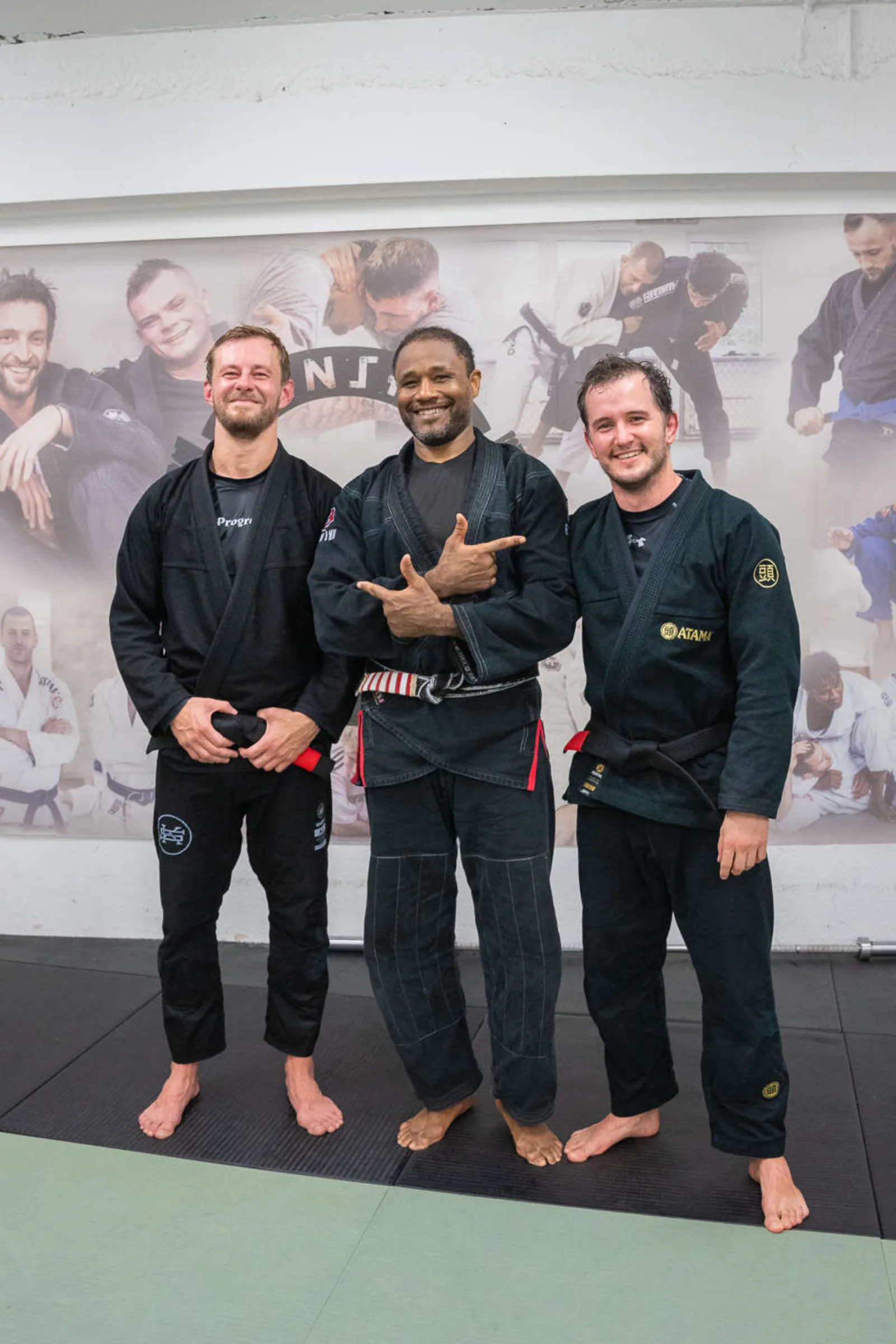 Coaching auf der Matte bei Tensho in Hamburg