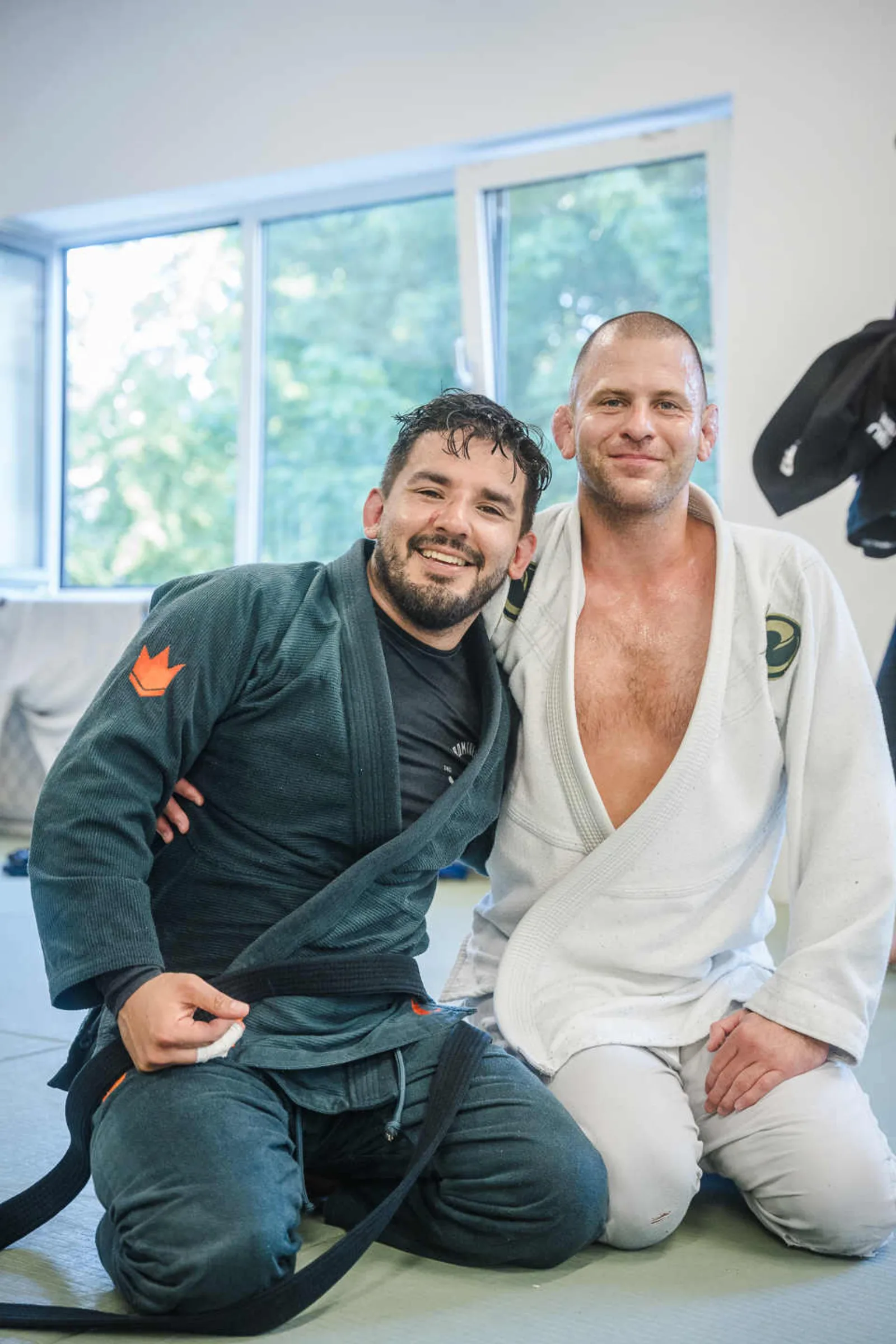 Sparring im Gi bei Tensho Hamburg